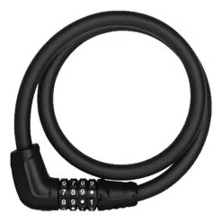 Antifurto A Cavo Abus 6412C/120 SCLL Nero