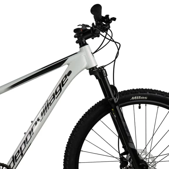 Bicicletta MTB Deporvillage GR900 2.0 Bianco Nero 7 Bicicletta MTB Deporvillage GR900 2.0 Bianco Nero - immagine 5