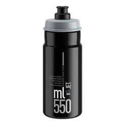Borraccia Elite Jet 550 Ml Nero Grigio