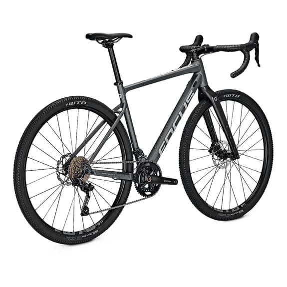 Bicicletta Gravel Focus Atlas 6.7 Grigio 4 Bicicletta Gravel Focus Atlas 6.7 Grigio - immagine 2