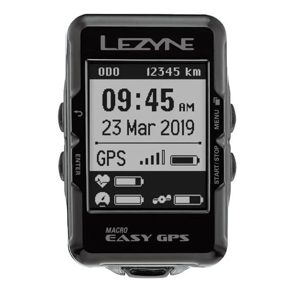 Ciclocomputer Lezyne Macro Easy GPS Nero 3 Ciclocomputer Lezyne Macro Easy GPS Nero