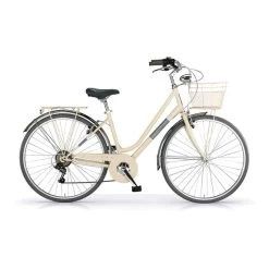 Bicicletta Urbana MBM Silvery Crema Donna