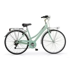 Bicicletta Urbana MBM Central 28" 6V Menta Donna