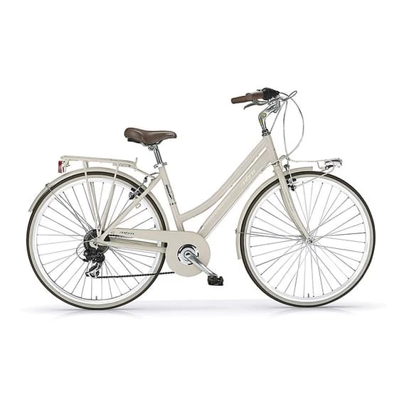 Bicicletta Urbana MBM Boulevard 6V Crema Donna 3 Bicicletta Urbana MBM Boulevard 6V Crema Donna