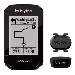 Bryton Rider 420T Con Sensore Di Frequenza E Sensore Cardiaco