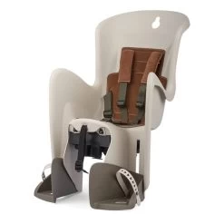 Seggiolino Polisport Bilby Maxi CFS Con Montaggio Sul Portapacchi Crema Marrone