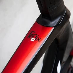 Bicicletta Corsa Ridley Fenix SLiC Shimano Ultegra Rosso Nero -Negozio Di Biciclette rid sbifsdrid558 c 004