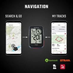 Ciclocomputer Sigma ROX 2.0 Nero -Negozio Di Biciclette sg 1050 102