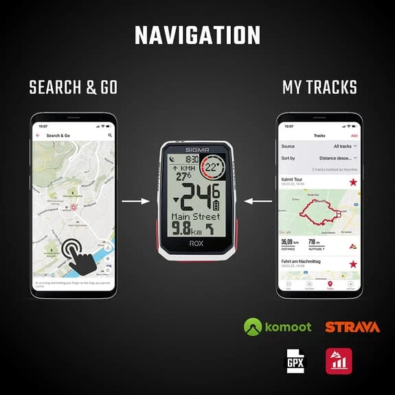 Ciclocomputer Sigma ROX 4.0 Bianco 6 Ciclocomputer Sigma ROX 4.0 Bianco - immagine 4