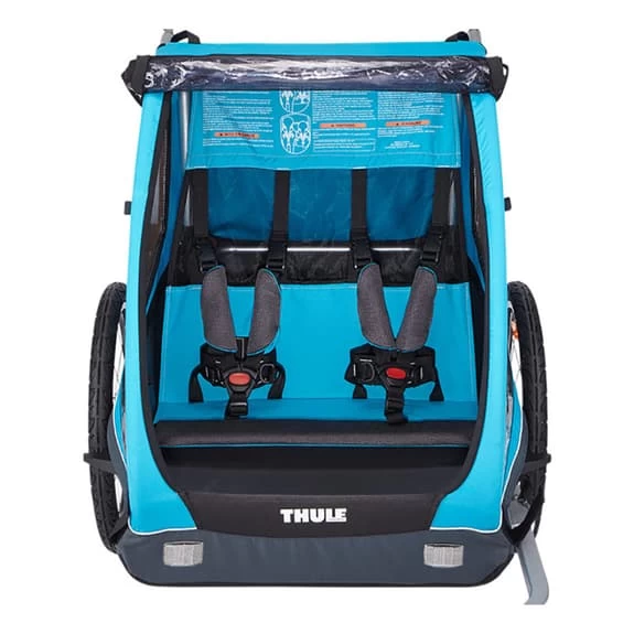 Rimorchio Thule Chariot Coaster 2 XT + Bike +K Paseo Bku Nero 4 Rimorchio Thule Chariot Coaster 2 XT + Bike +K Paseo Bku Nero - immagine 2