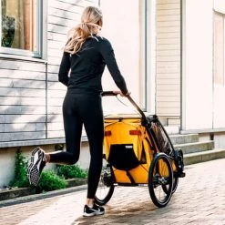 Rimorchio Thule Chariot Sport 1 Giallo -Negozio Di Biciclette th10201022 003