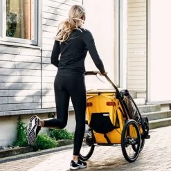 Rimorchio Thule Chariot Sport 2 Giallo -Negozio Di Biciclette th10201024 003