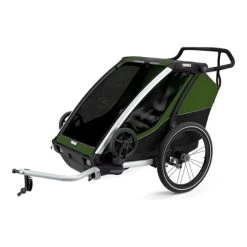 Rimorchio Thule Chariot Cab 2 Verde