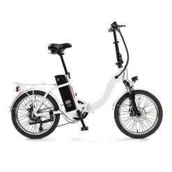 Bicicletta Elettrica Pieghevole Urban Motion 20" Twenty 10AH 36V Bianco