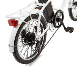 Bicicletta Elettrica Pieghevole Urban Motion 20" Twenty 10AH 36V Bianco -Negozio Di Biciclette ubm u60110 004