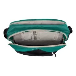 Borsa A Tracolla Vaude Cycle Messenger L Turchese Blu Nero -Negozio Di Biciclette vu 16120 217 004